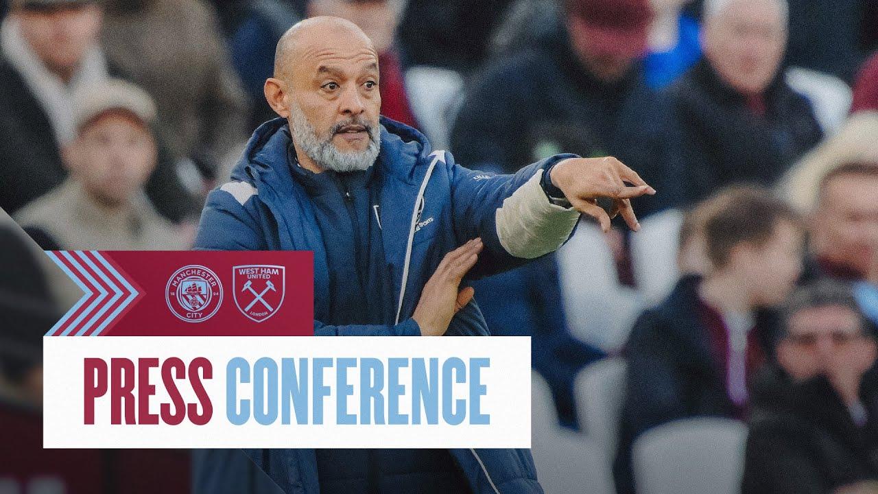 LIVE: Nuno Espírito Santo's Press Conference | Manchester City v West Ham