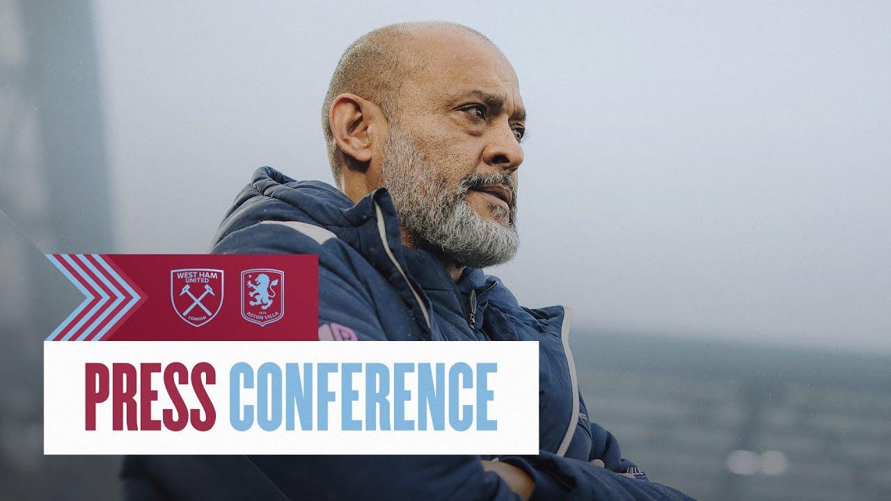 LIVE: Nuno Espírito Santo's Press Conference | West Ham v Aston Villa
