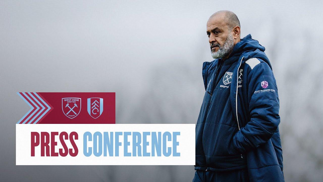 LIVE: Nuno Espírito Santo's Press Conference | West Ham v Fulham