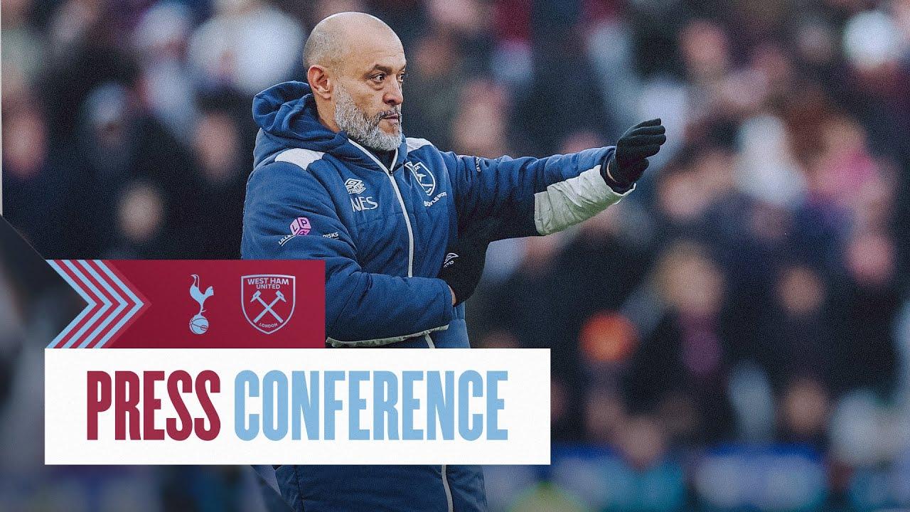 LIVE: Nuno Espírito Santo's Press Conference | Spurs v West Ham