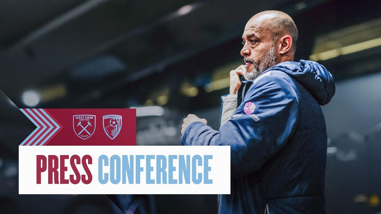 LIVE: Nuno Espírito Santo's Press Conference | West Ham v Bournemouth