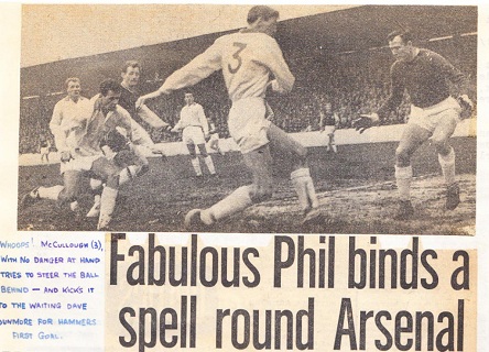 Phil Woosnam's performance left the press in awe