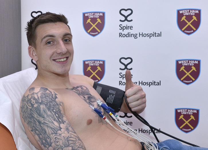Jordan Hugill successfully underwent his medical at Spire Roding Hospital