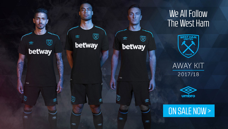 west ham away kit