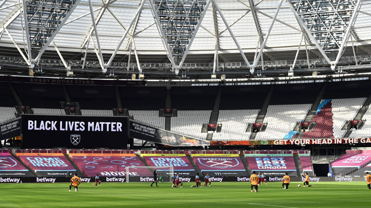 Football unites against racism