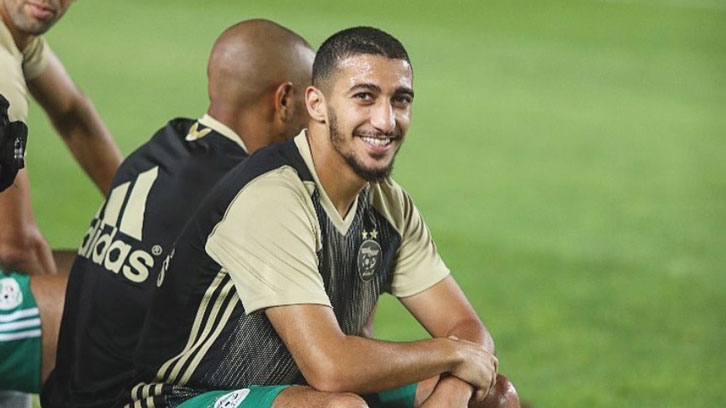Saïd Benrahma smiles