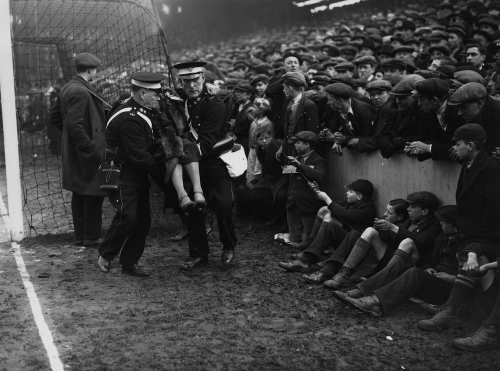 A reported 44,232 fans attended the game