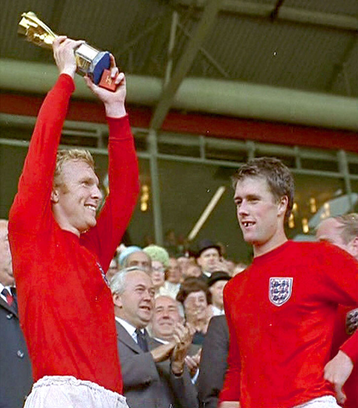 Bobby Moore captained England to World Cup glory in 1966