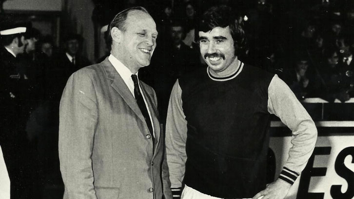 Ronnie Boyce and Ron Greenwood