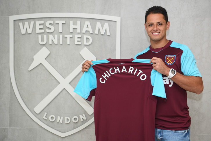 chicharito jersey west ham