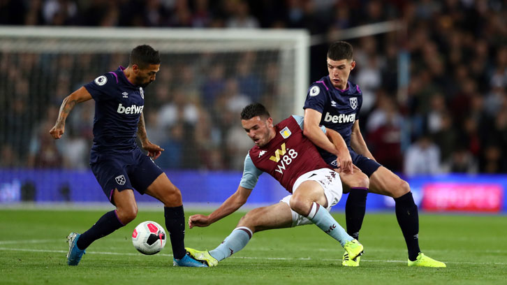 Declan Rice challenges John McGinn