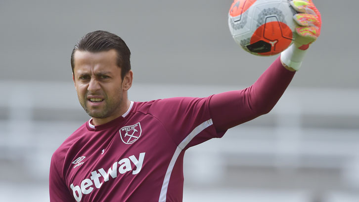 Fabianski: Lockdown training, staying focused and Declan Rice
