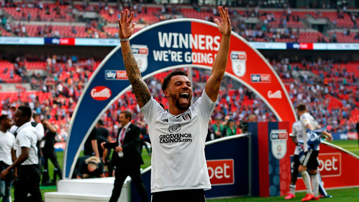 Ryan Fredericks helped Fulham to defeat Aston Villa in the 2018 Championship Play-Off final