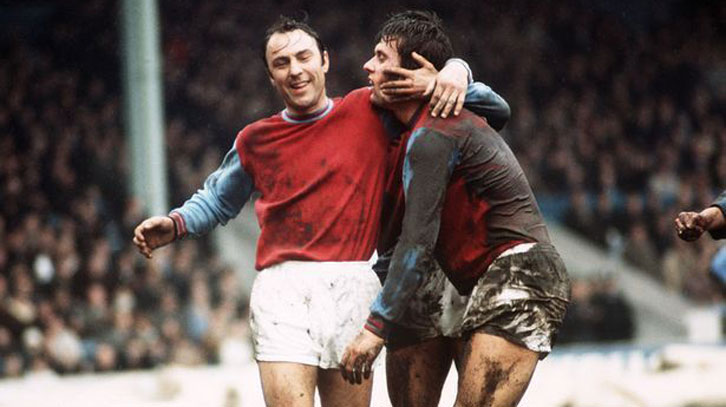 Jimmy Greaves and Geoff Hurst