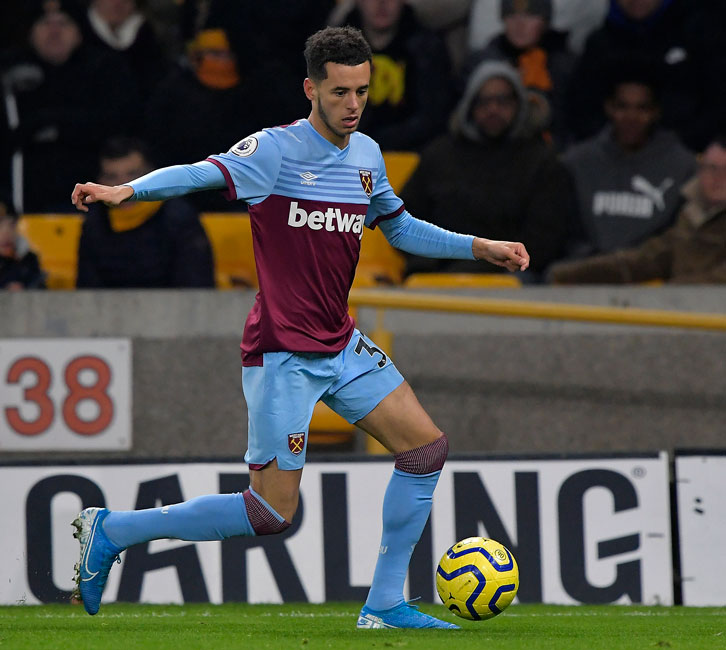 Nathan Holland in action at Molineux