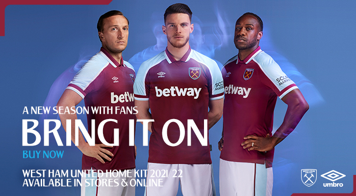 West Ham United's new Umbro Home Kit now | West Ham United