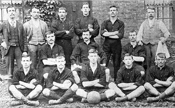 Thames Ironworks FC in 1895