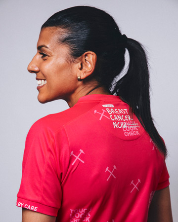 West Ham United women release new pink shirt in support of Breast Cancer Now
