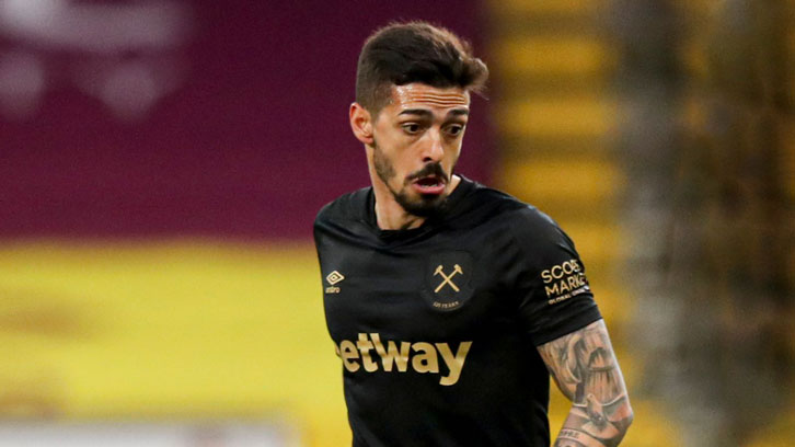 Manuel Lanzini in action