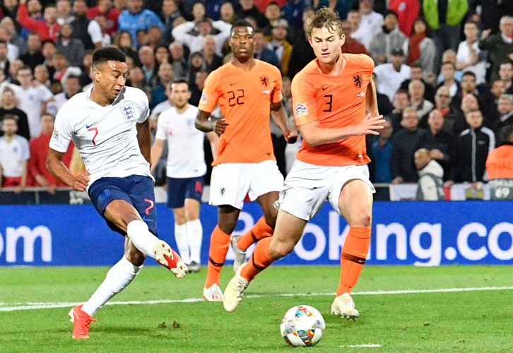 Jesse Lingard strzelił gola dla Anglii w finale Ligi Narodów UEFA 2019