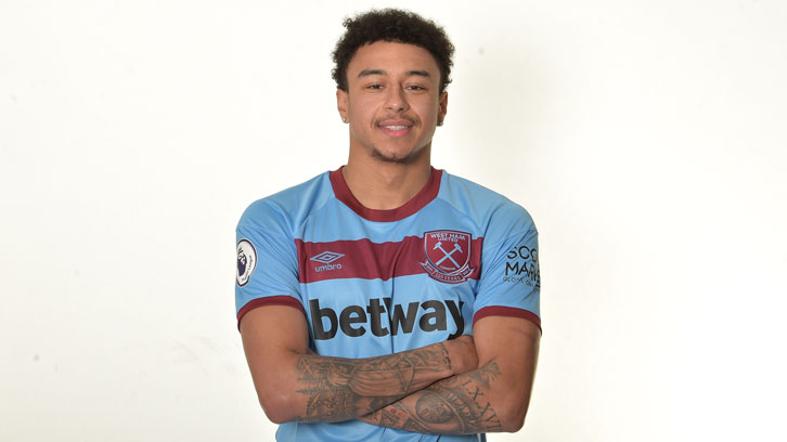 west ham lingard shirt