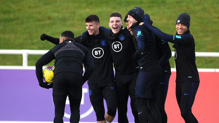 Mason Mount and Declan Rice have been close friends since the age of eight