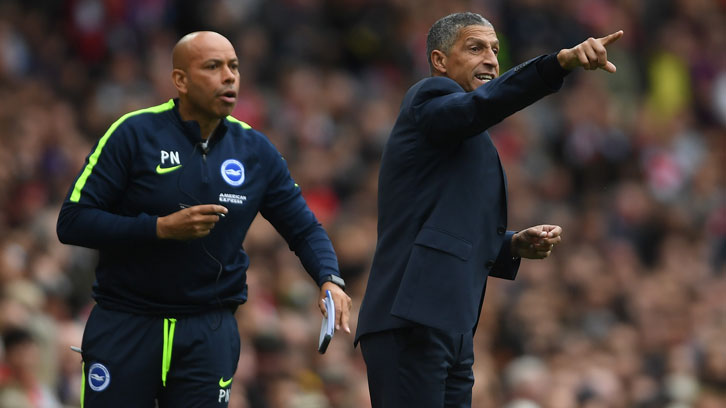 Paul worked with Chris Hughton at Brighton & Hove Albion