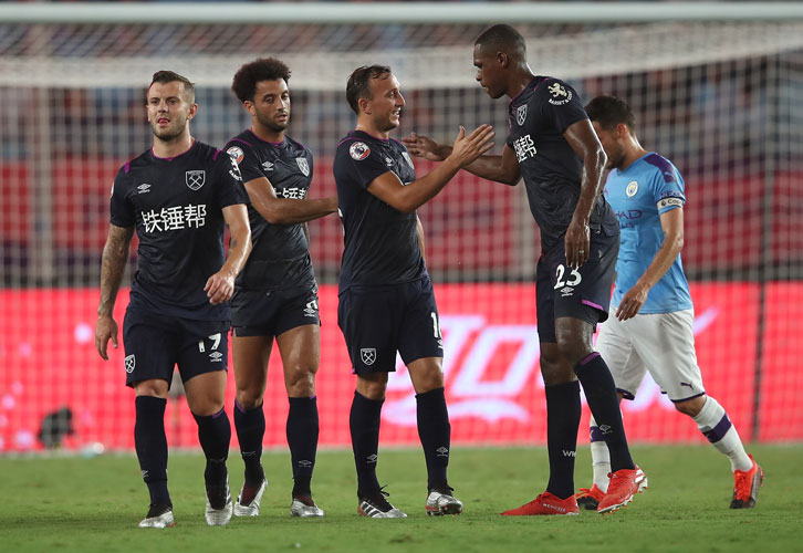 Felipe Anderson and Issa Diop both joined the Hammers for record fees a year ago