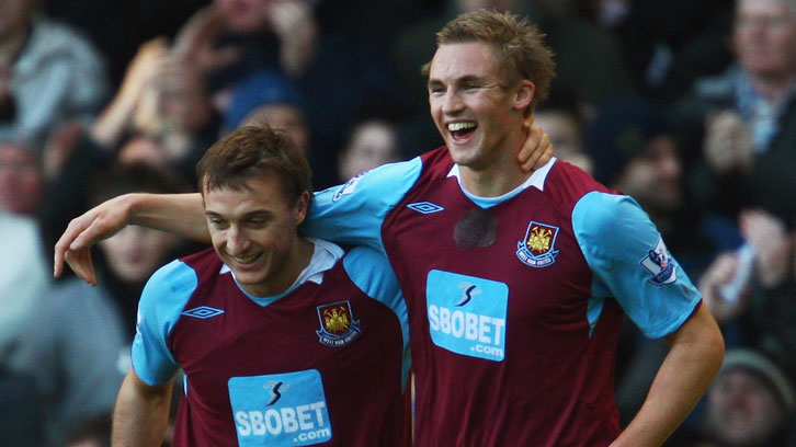 Mark Noble and Jack Collison
