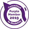 Purple logo
