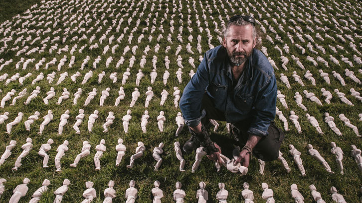 Shrouds of the Somme is the creation of artist Rob Heard