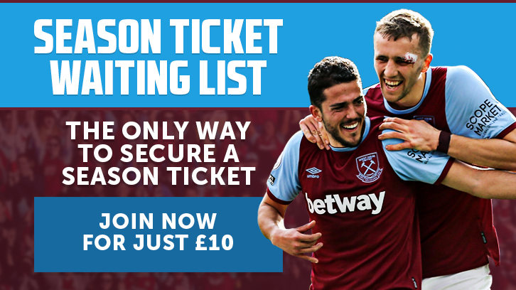 Join the Season Ticket Waiting List graphic