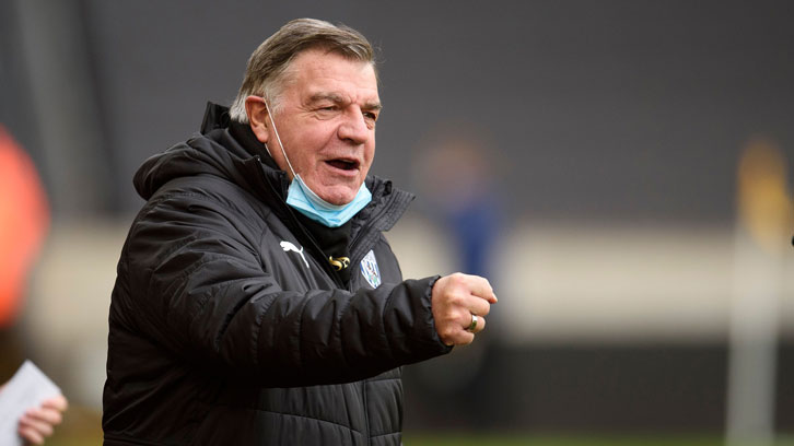 Sam Allardyce celebrates