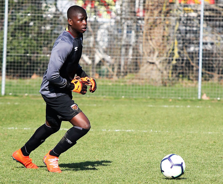 Goalkeeper Serine Sanneh was in outstanding form against Aston Villa U18s