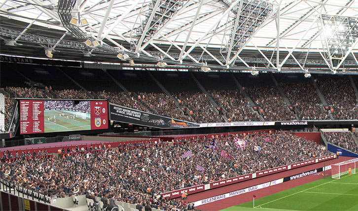 West Ham Seating Chart