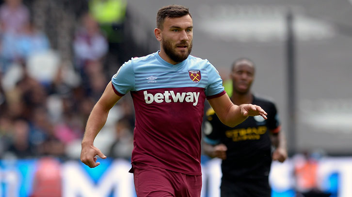Robert Snodgrass in action against Manchester City