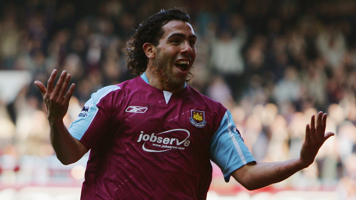Carlos Tevez Ranked 36 In 50greatesthammers West Ham United