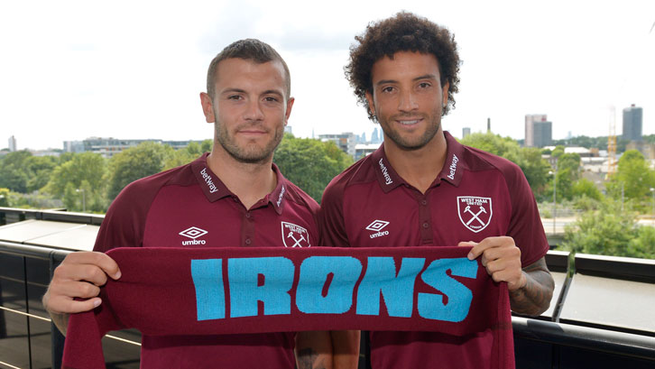 Image result for jack wilshere and felipe anderson