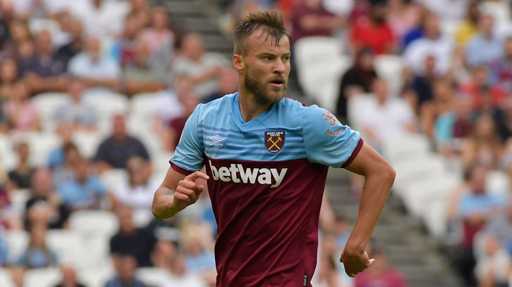 Andriy Yarmolenko in action