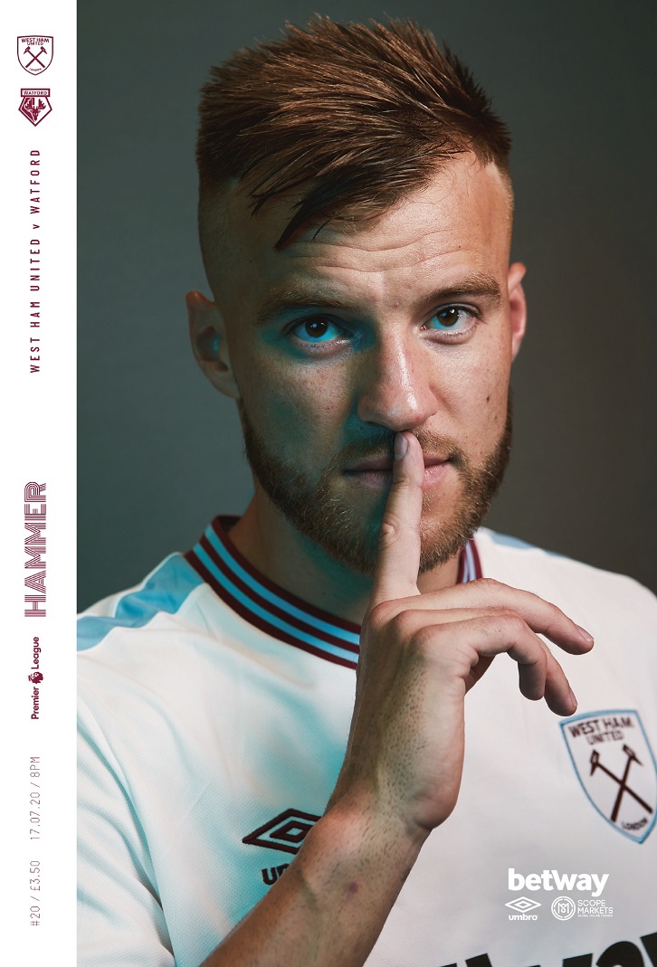 Watford Programme cover featuring Yarmolenko
