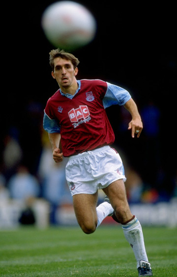 Allen playing in his debut season for West Ham