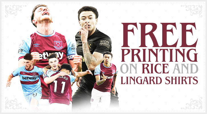 west ham lingard shirt